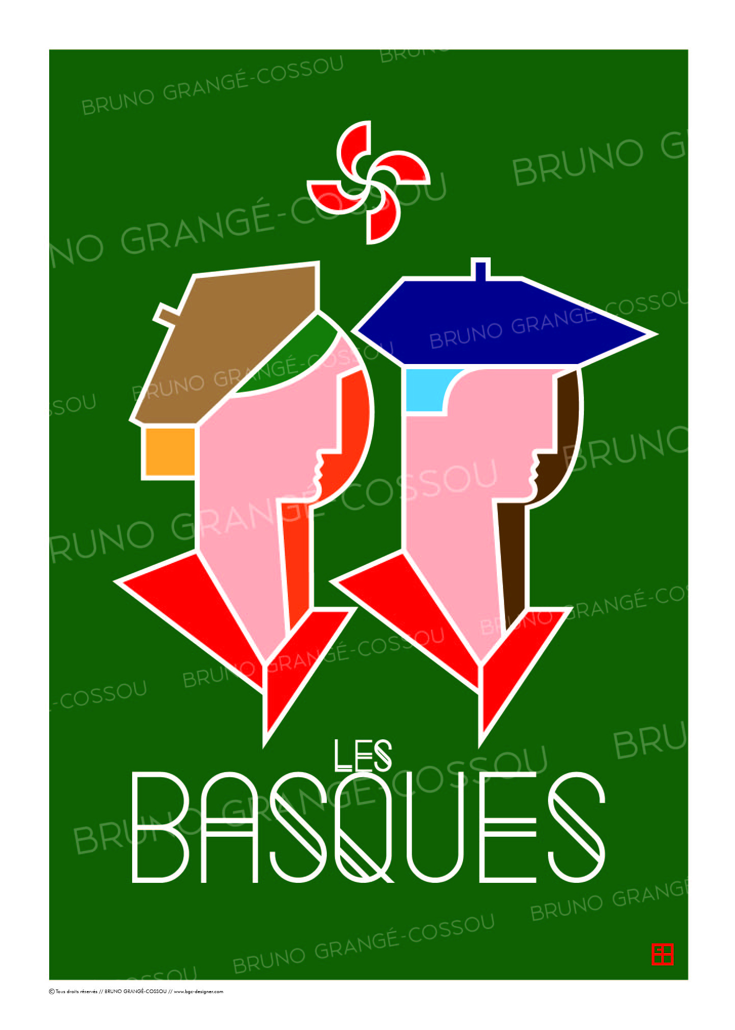 14- LES BASQUES, 50-70 cm