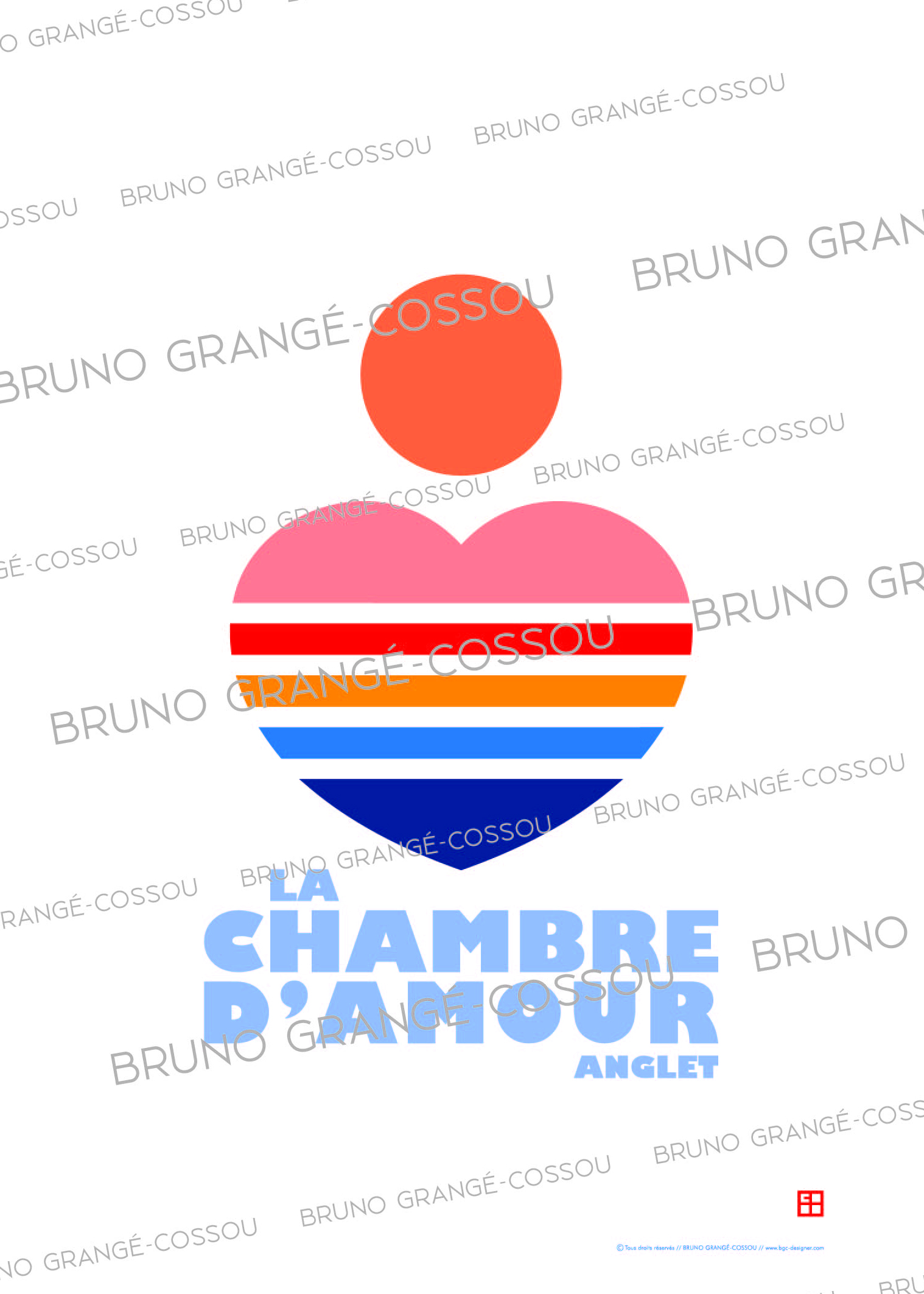 5- BGC, LA CHAMBRE D'AMOUR, 50-70 cm